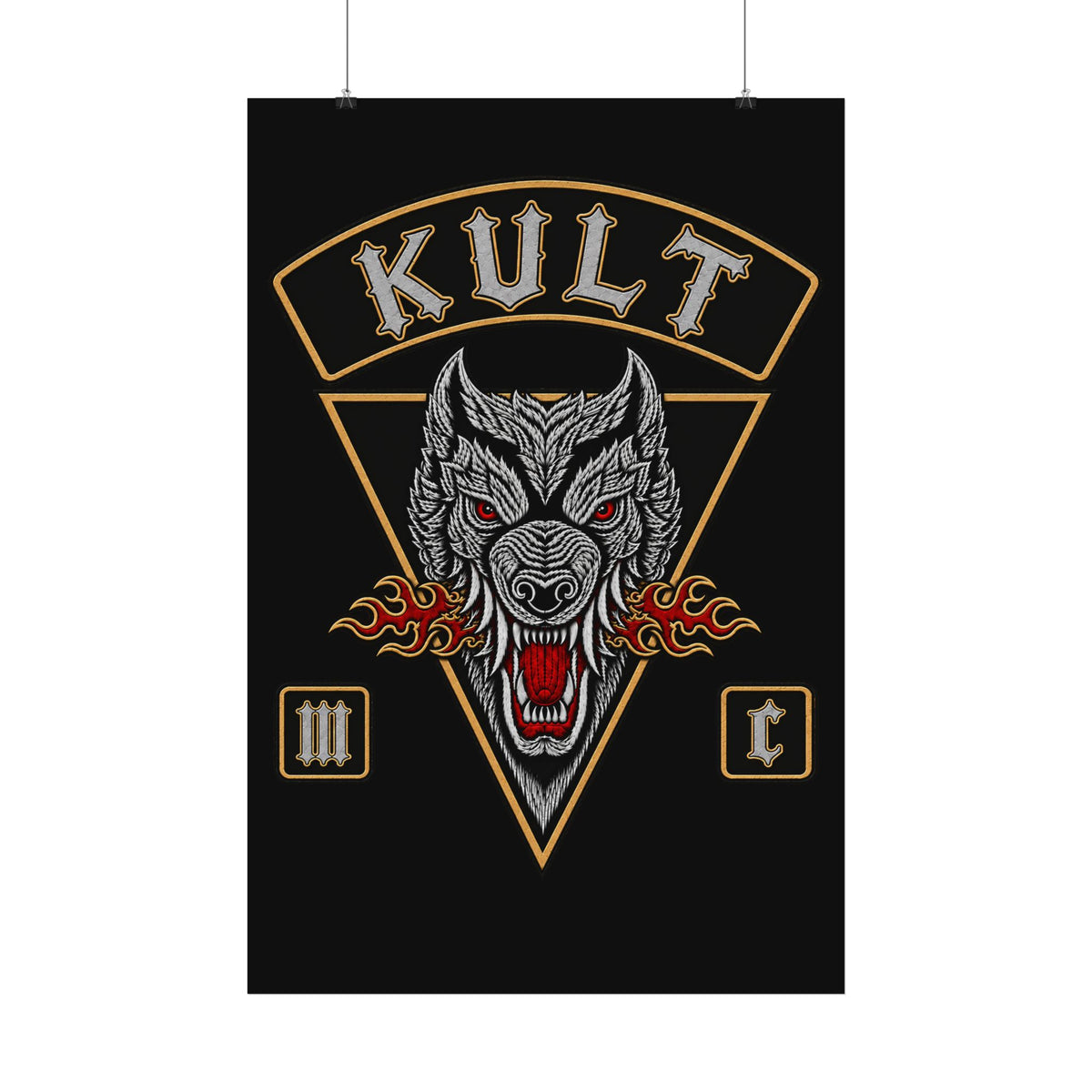 Kult MC Satin Poster