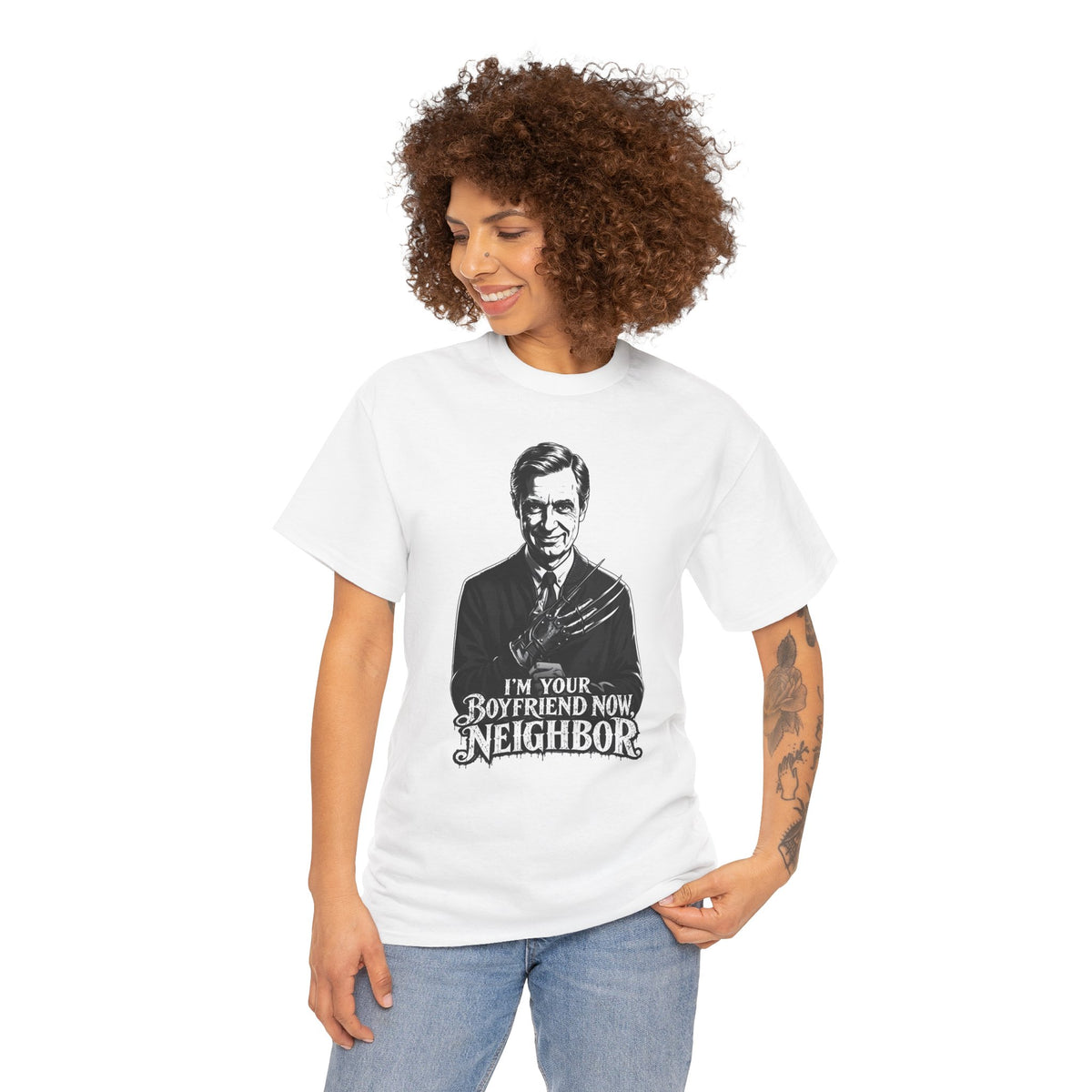 I'm Your Boyfriend Now, Neighbor" T-Shirt