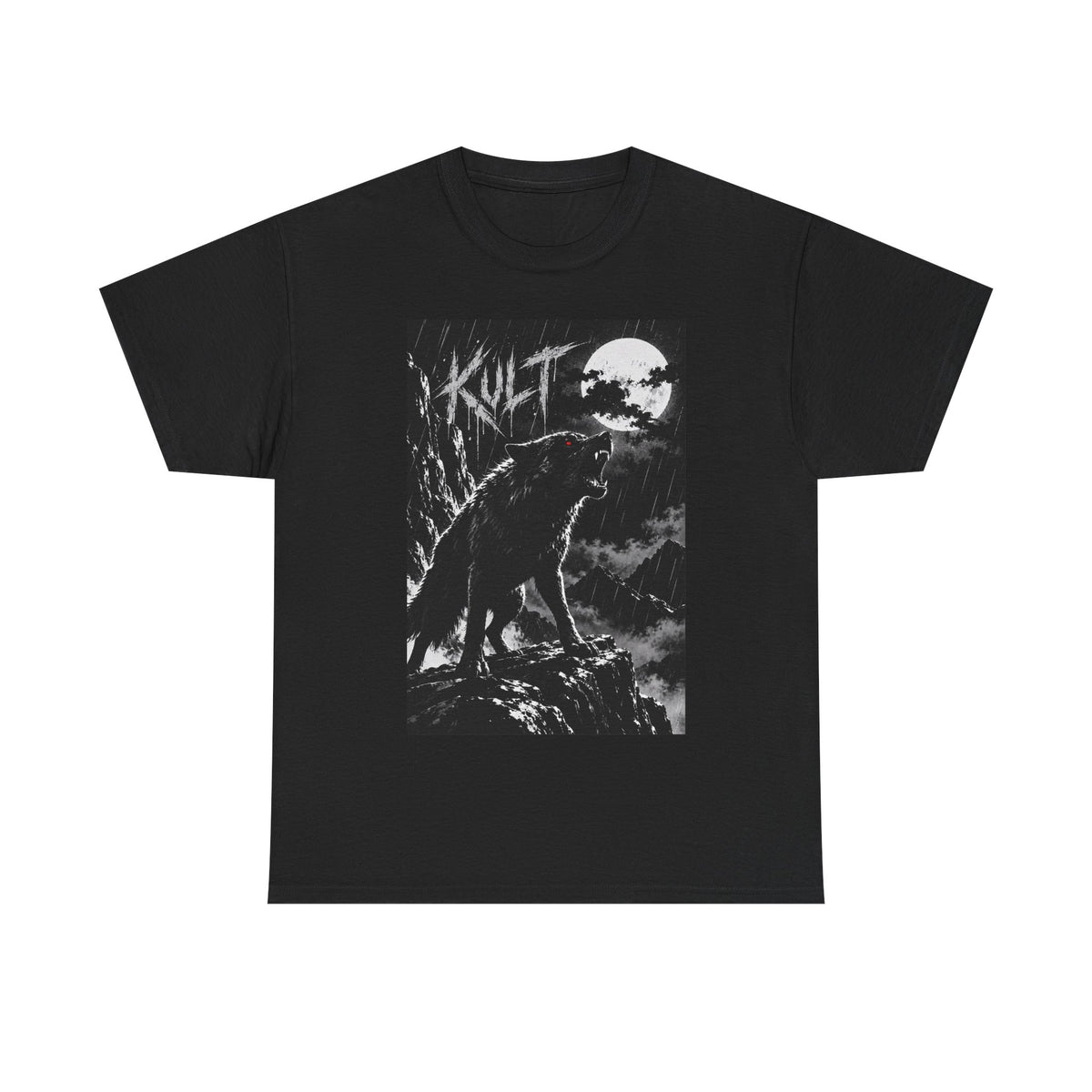 Kult Wolf Moon T‑Shirt