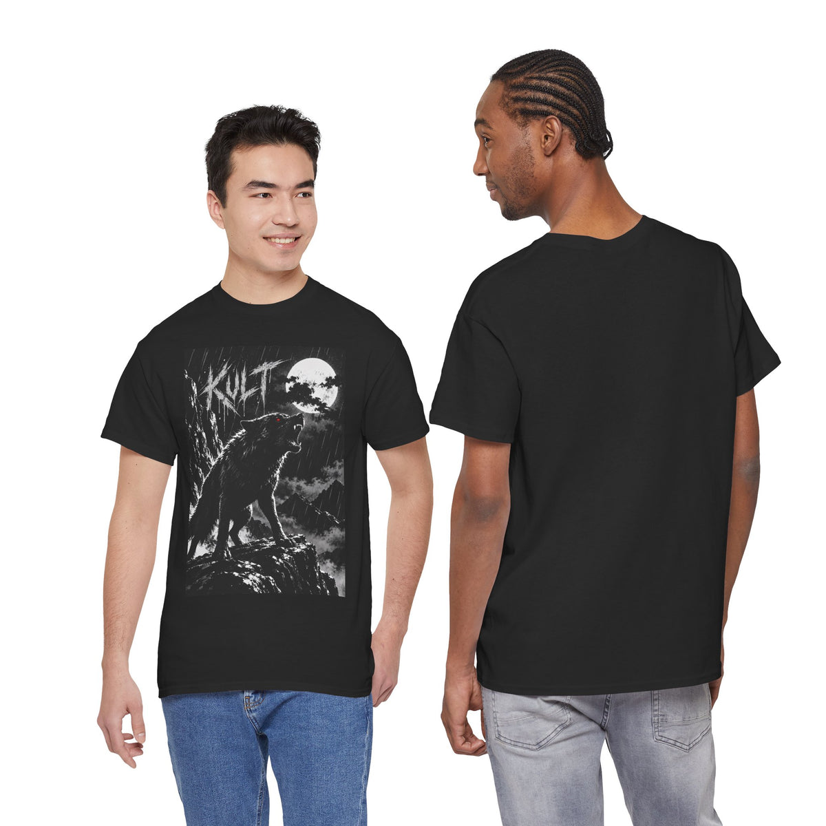 Kult Wolf Moon T‑Shirt
